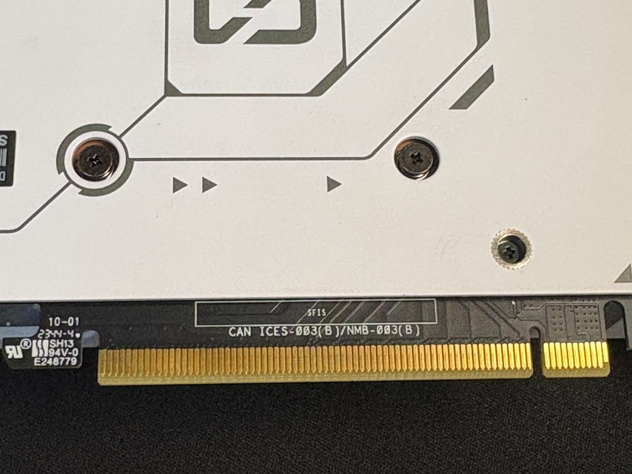 USED IN GOOD CONDITION WITH TEST REPORT - ASUS Dual OC White