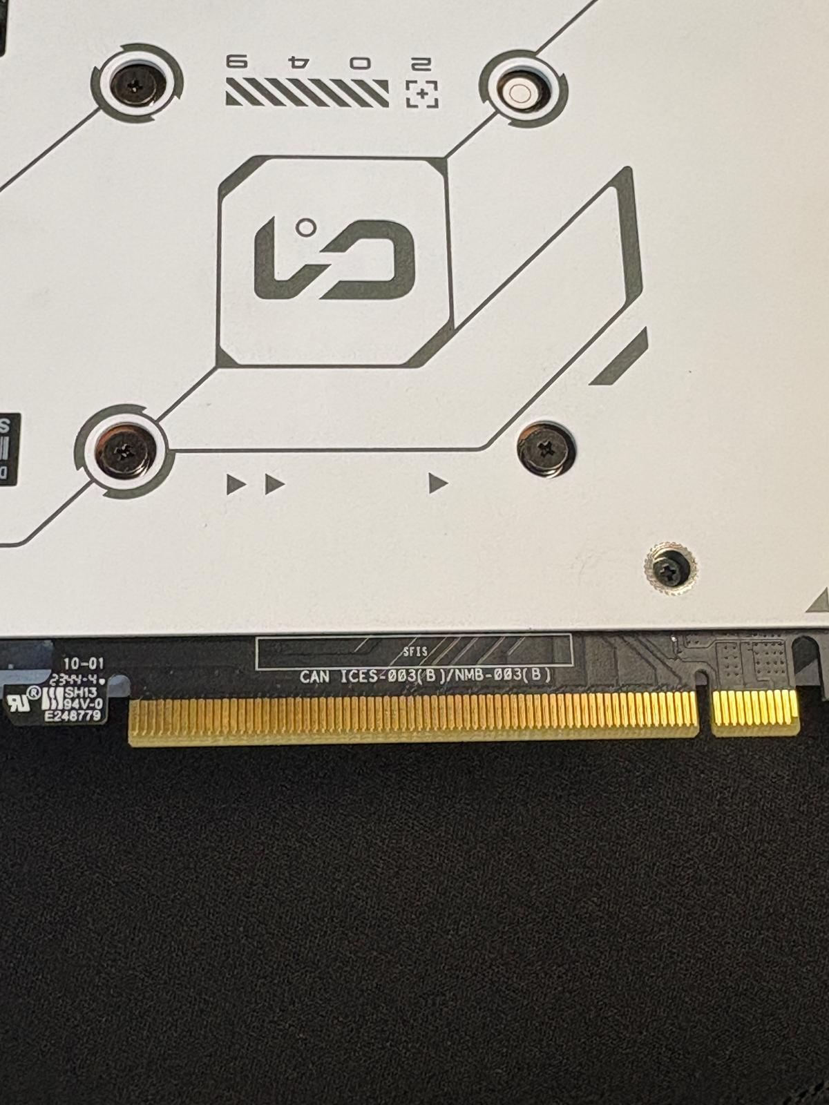 USED IN GOOD CONDITION WITH TEST REPORT - ASUS Dual OC White GeForce RTX 4060 8GB - Graphics Card