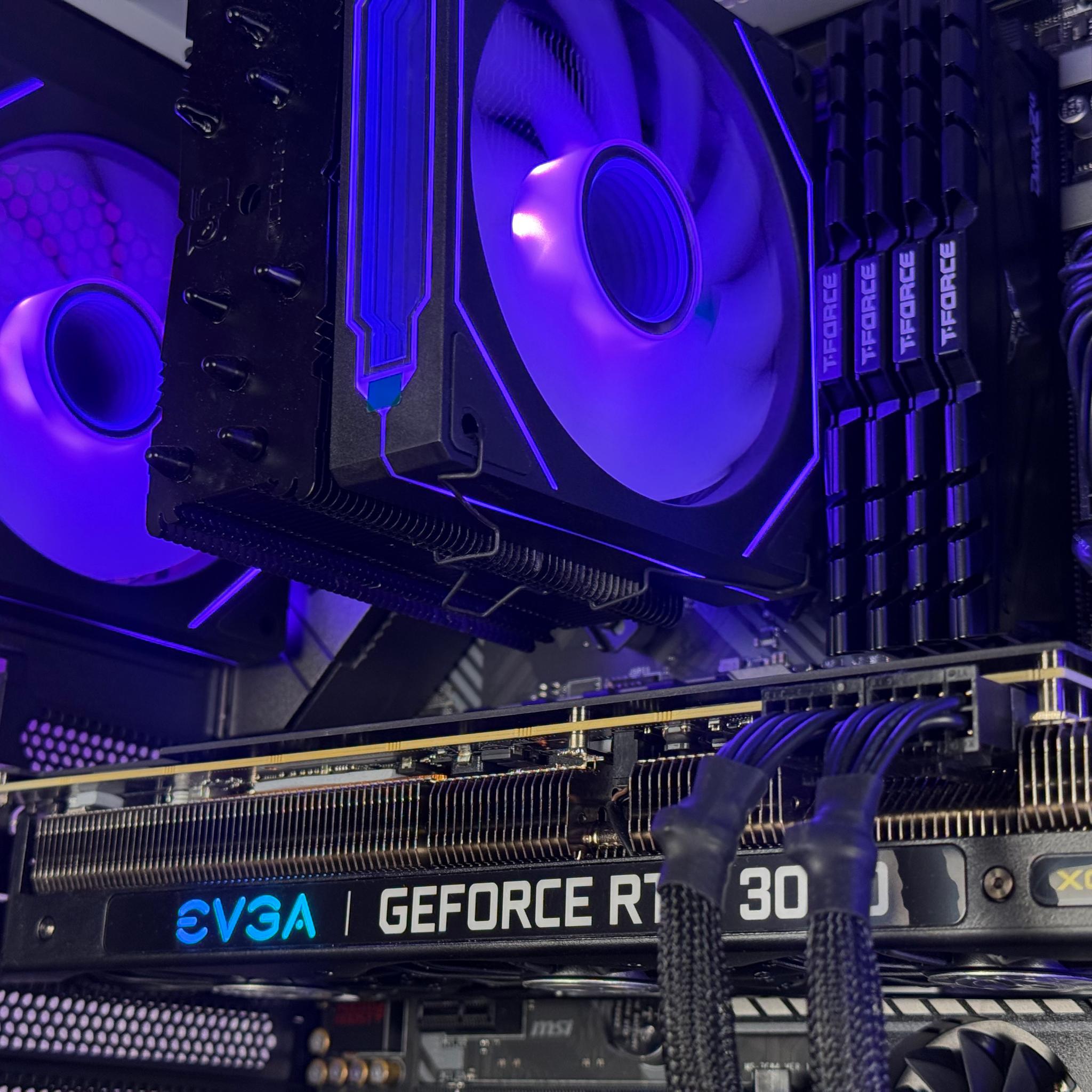 🌠 SUPERNOVA Gaming PC | RTX 3080 | Ryzen 7 5800x | 32GB RAM | 500GB NVME+1TB SATA SSD | FREE SHIP