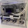 Gaming PC Nvidia RTX 5080, Ryzen 7 9800X3D, Lian Li 011 Mini V2 White, LCD Fans, 3D AIO, 2TB Gen5