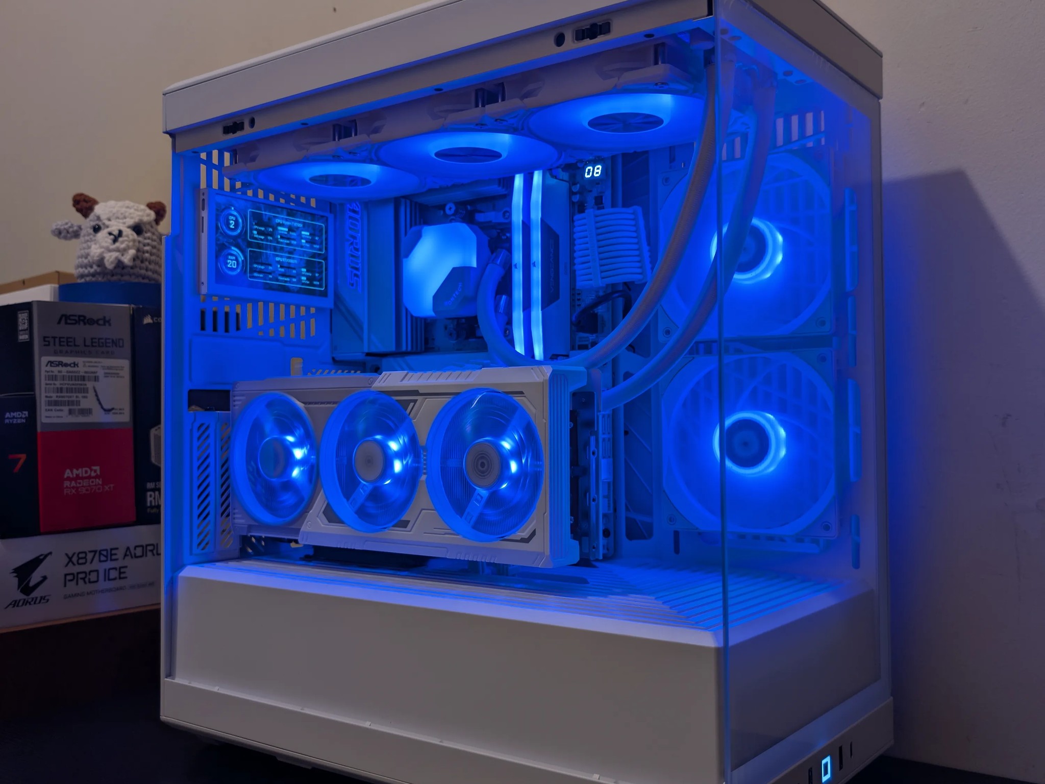 🐻‍❄️ 4K Gaming Beast | RX 9070XT | Ryzen 7 9700X | 2TB SSD | 32GB RAM | WiFi 6 & Bluetooth 🐻‍❄️