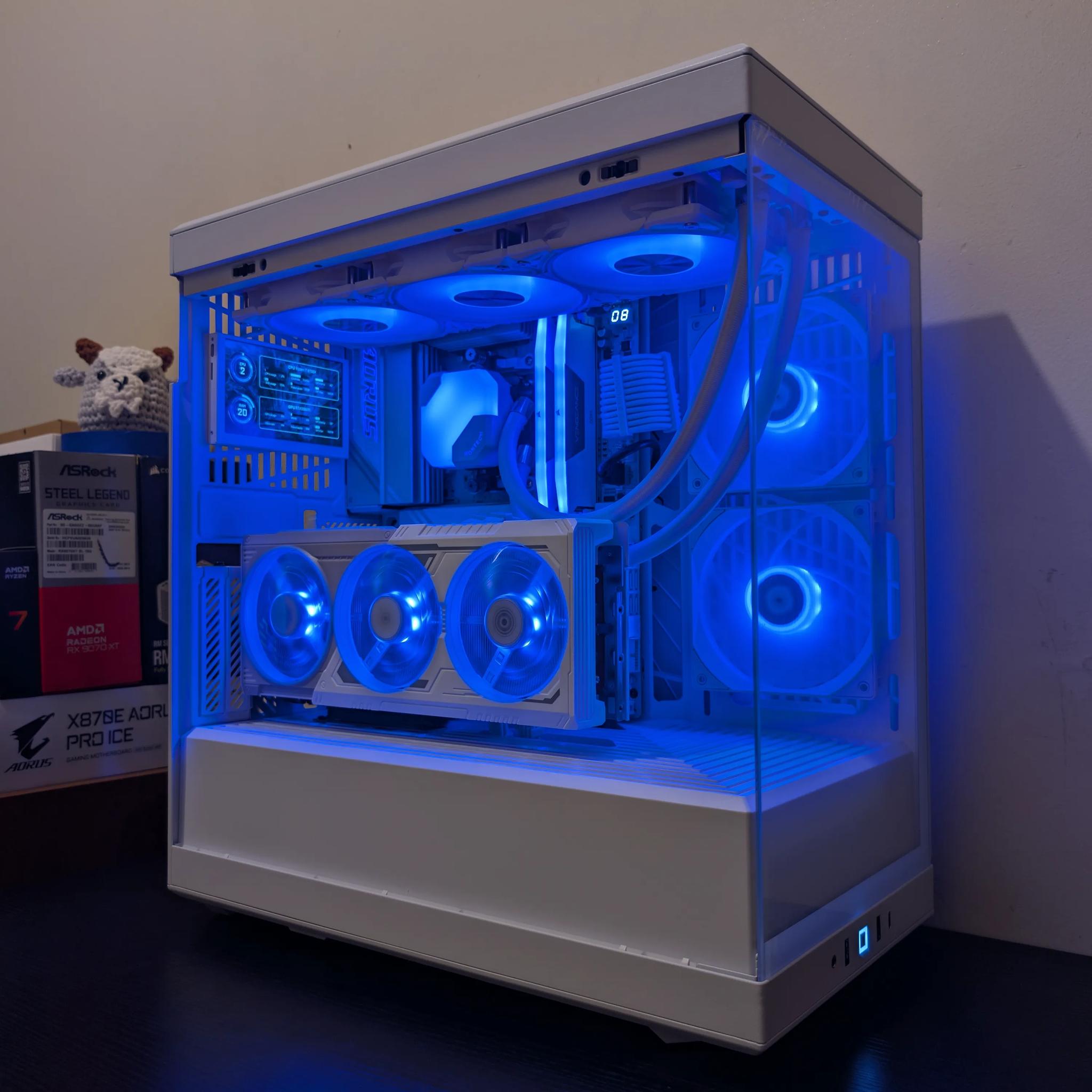 🐻‍❄️ 4K Gaming Beast | RX 9070XT | Ryzen 7 9700X | 2TB SSD | 32GB RAM | WiFi 6 & Bluetooth 🐻‍❄️