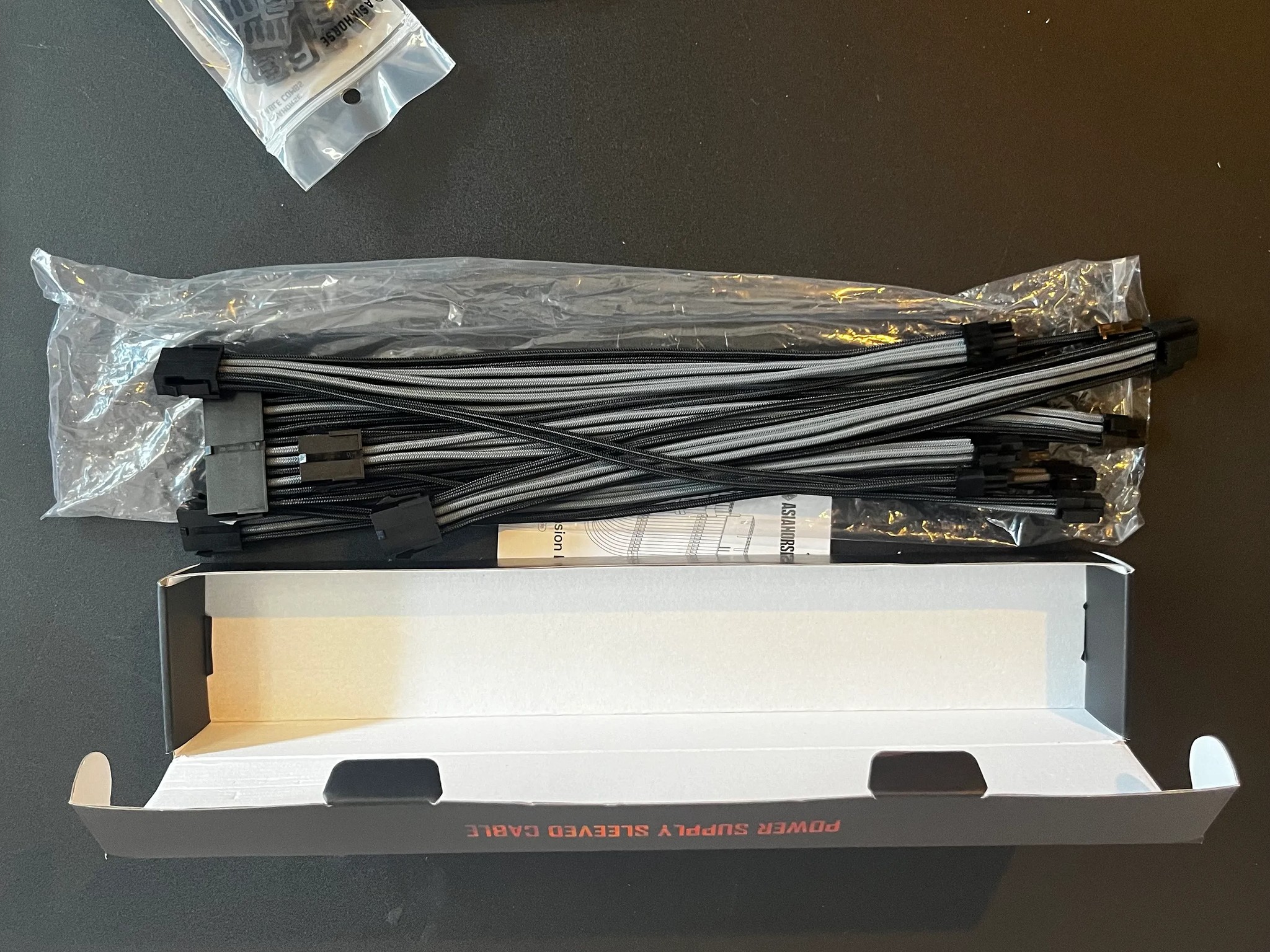 AsiaHorse Power Supply Sleeved Cables for Power Supply Extension Cable