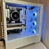 Ryzen 5 5600 | AMD Radeon RX 6650XT | White Theme Gaming PC