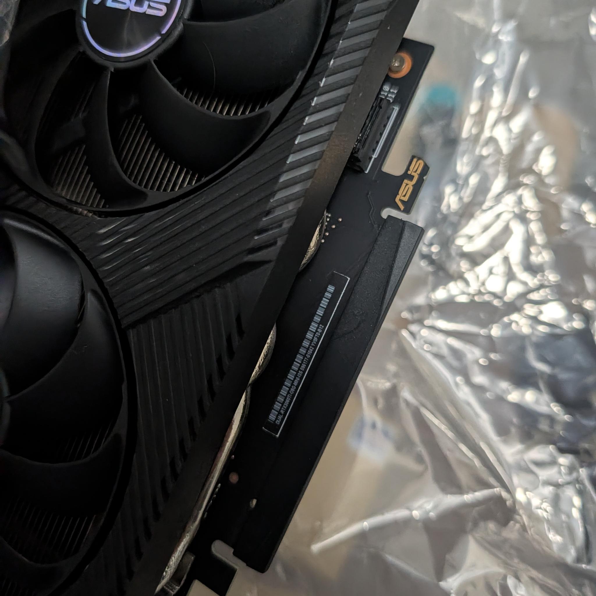 ASUS NVIDIA 3060 TI Mini-V2 OC 8GB