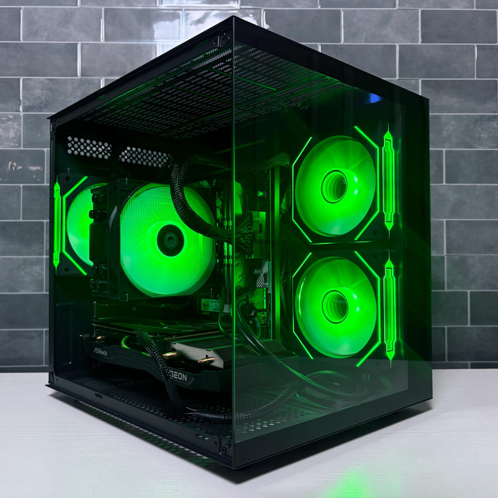 Gaming PC | RX 6600 8GB | RYZEN 5 5600 | 16GB RAM | 500GB NVMe SSD | WINDOWS 11 | WIFI 6 + BT