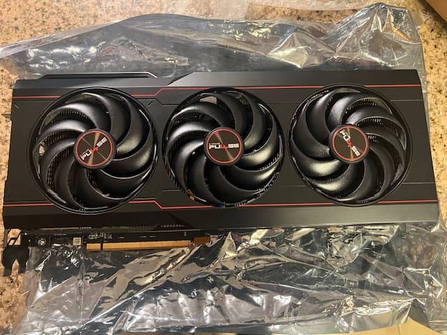 Sapphire Technology AMD Radeon RX 6800 XT PULSE Overclocked Triple-Fan 16GB GDDR6 PCIe 4.0 Card