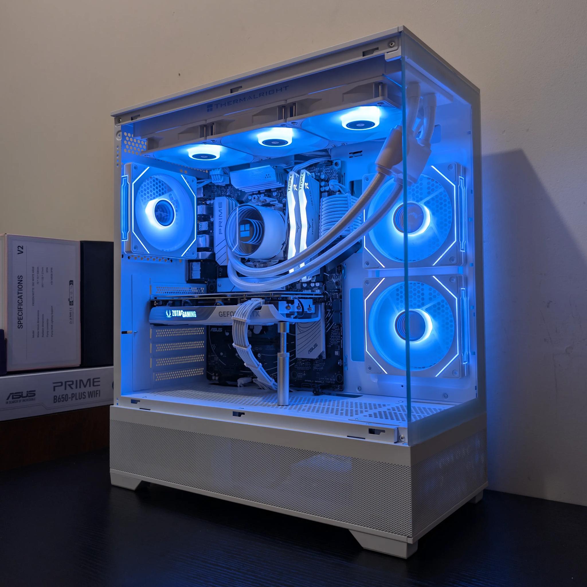 🦢4K Gaming Beast | RTX 4070 Super | Ryzen 7 7700 | 1TB SSD | 32GB RAM | WiFi 6 & Bluetooth🦢