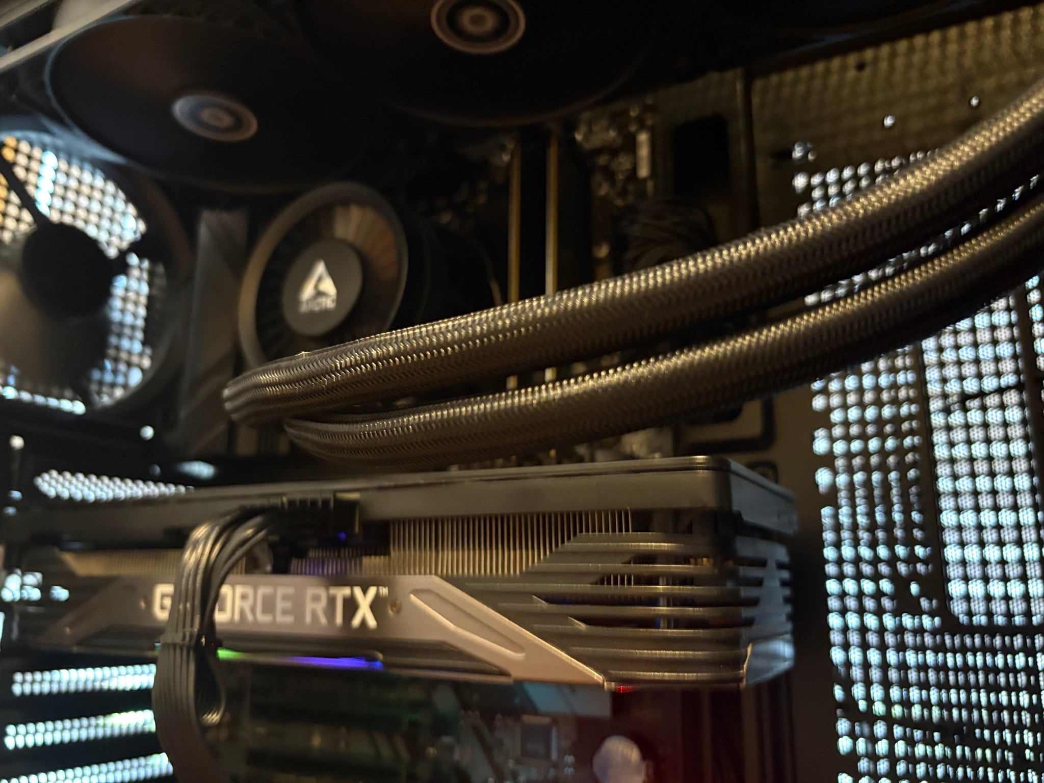Copy of 🖤🪵 Blackout Wood Themed Gaming PC 🪵🖤