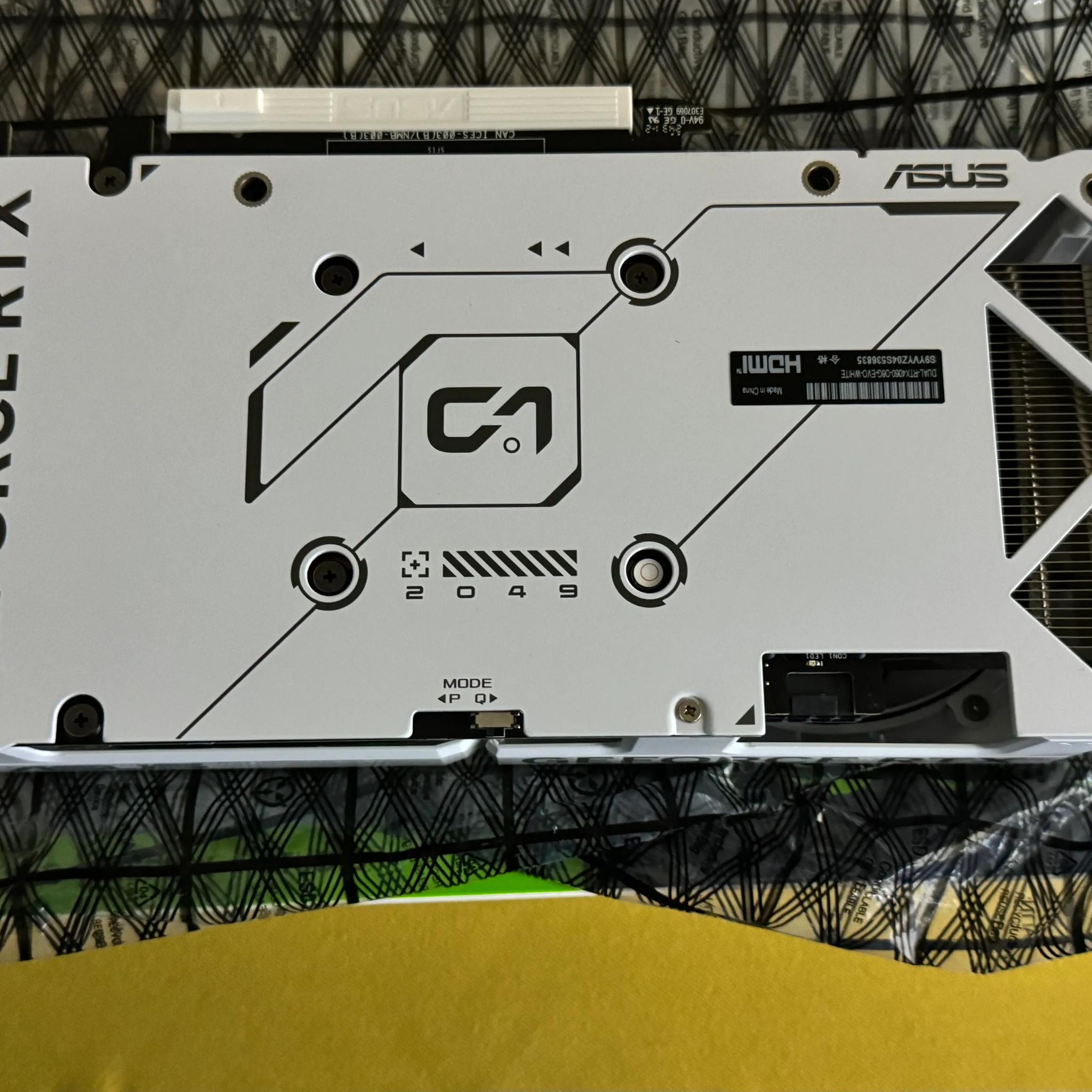 ASUS Dual GeForce RTX 4060 EVO White OC Edition 8GB GDDR6