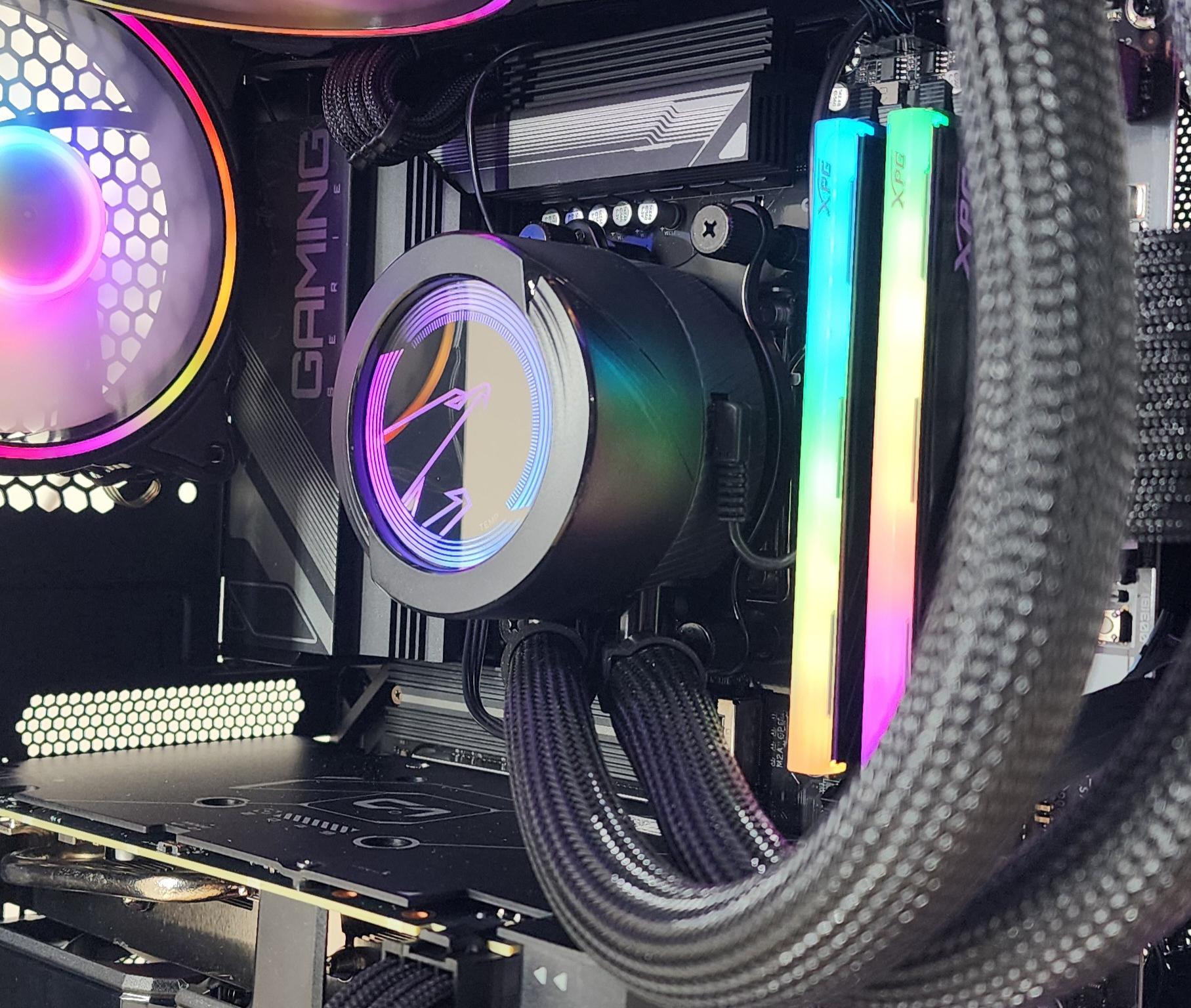 Gaming PC Ryzen 7 7700 32GB RAM 1TB SSD RTX 4060 Ti 16GB Windows 11 Computer