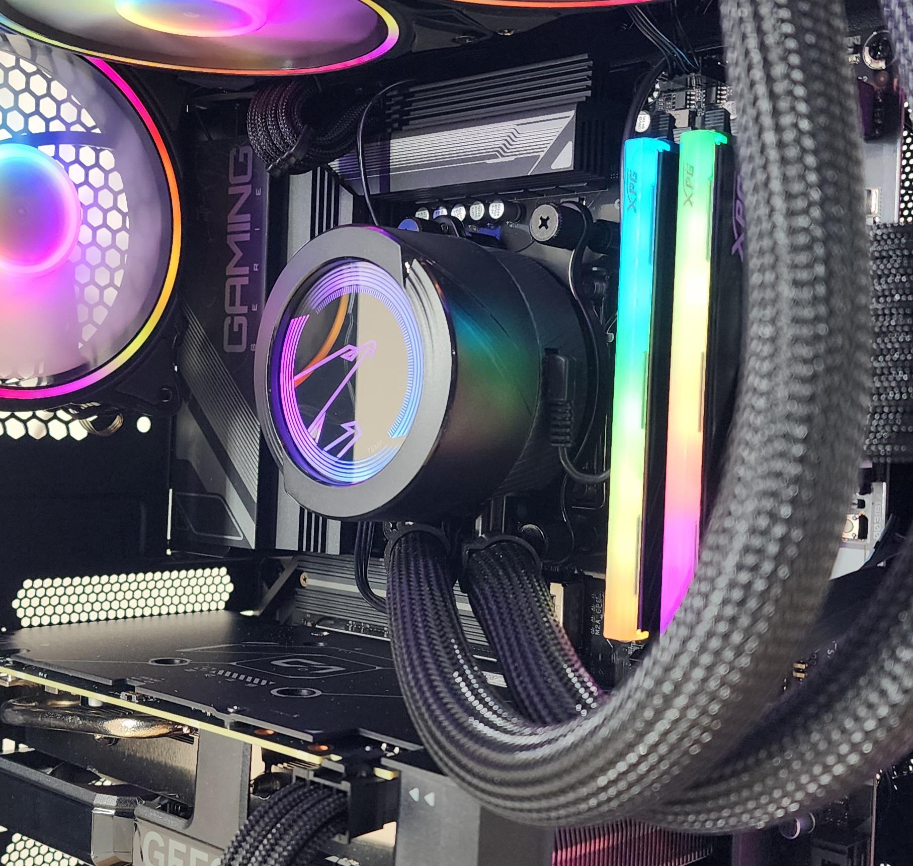 Gaming PC Ryzen 7 7700 32GB RAM 1TB SSD RTX 4060 Ti 16GB Windows 11 Computer