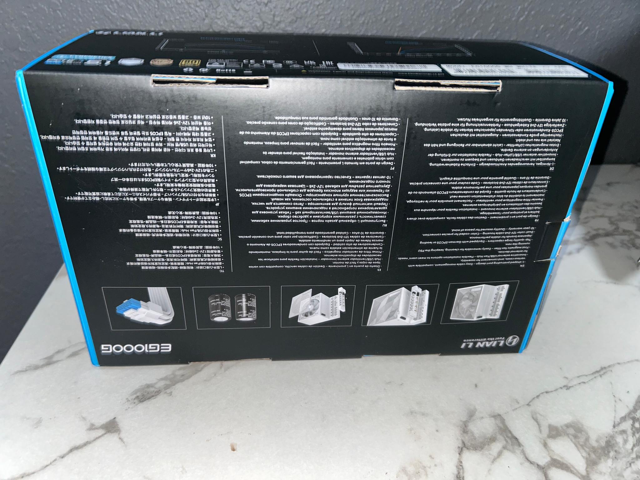 Lian li edge 1000w psu white