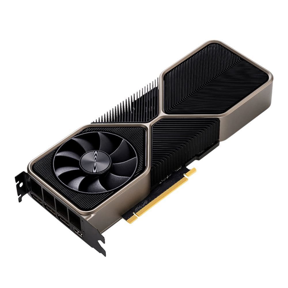 NVIDIA GeForce RTX 3080 Founders Edition Dual Fan 10GB GDDR6X PCIe 4.0 Graphics Card
