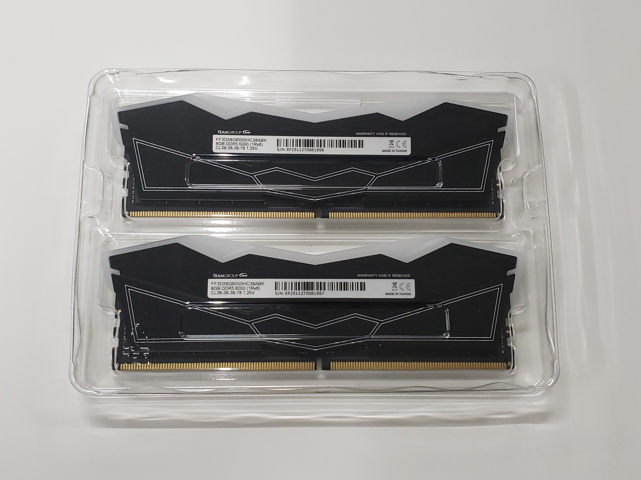 RAM on Sale! Team Group 16GB DDR5 6000 MT/s CL38 (2x8GB)