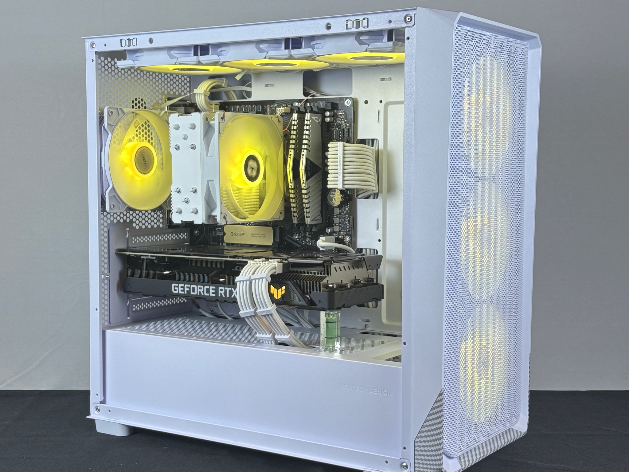 🤍 White RTX 3070 + Ryzen 7 3700X Gaming PC | 16GB DDR4 | ARGB Control