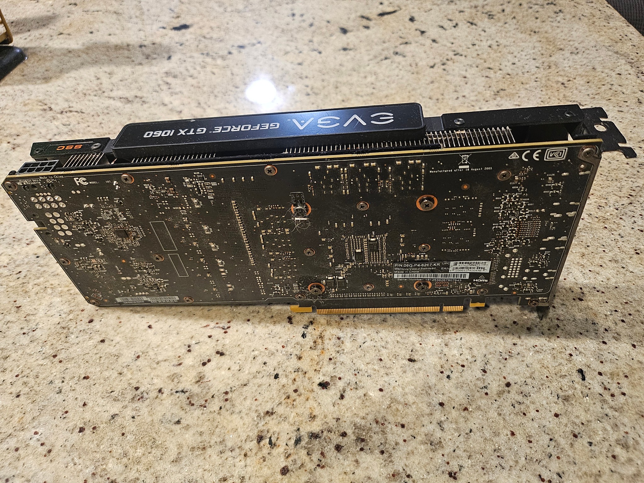 EVGA Nvidia GeForce GTX 1060 6GB + Original Box