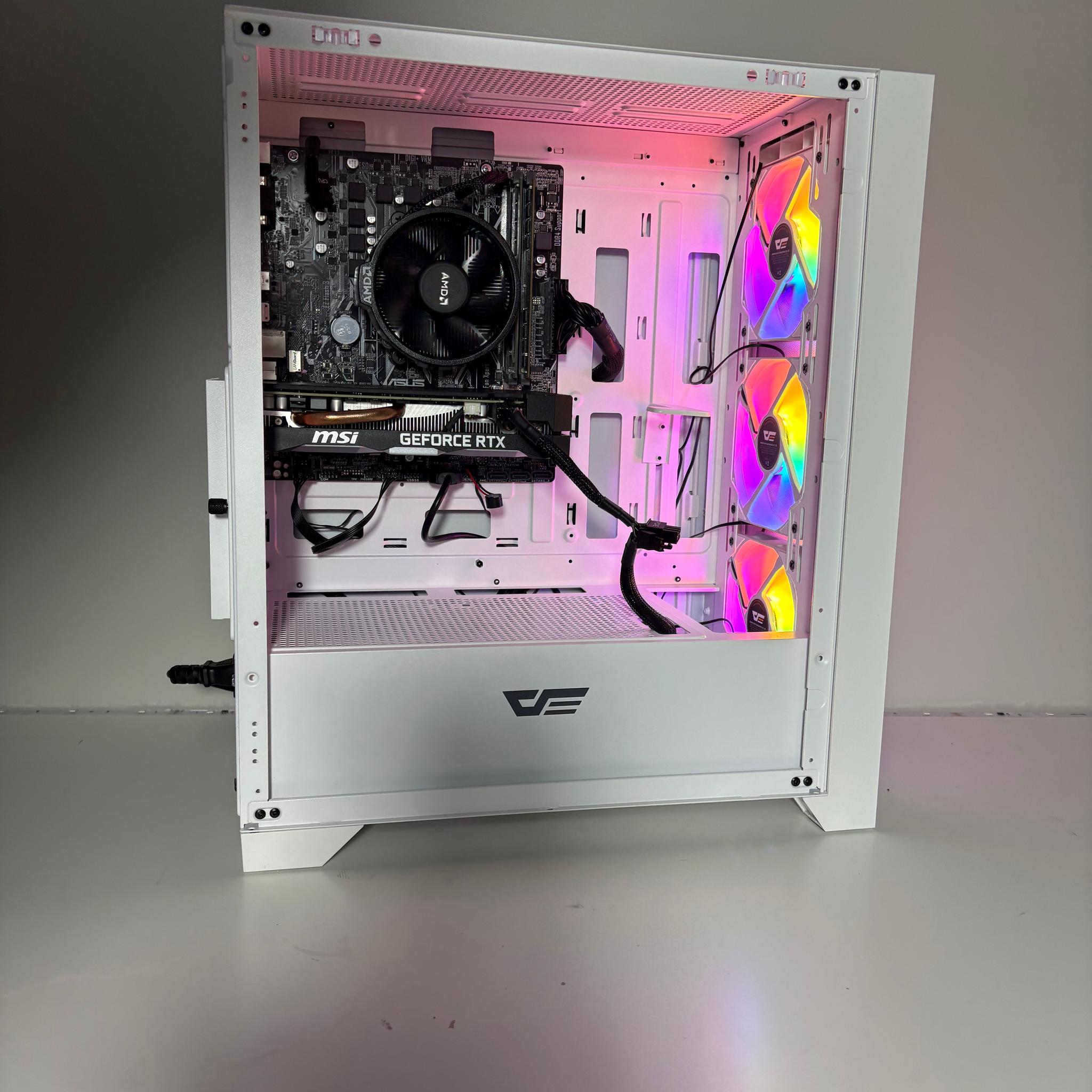 Glacier Valley (V4) Gaming PC - AMD Ryzen 7 1700, RTX 2060, 16GB DDR4, 512GB SSD