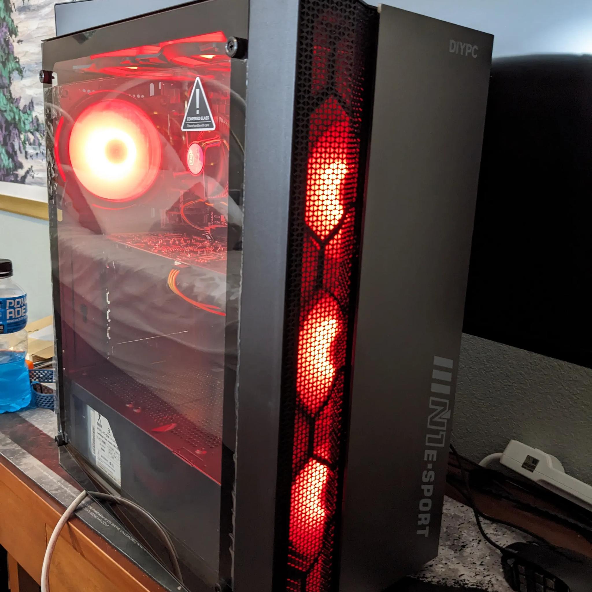 Gaming PC eSports i7 NVIDIA 16gb ram 1tb ssd rgb