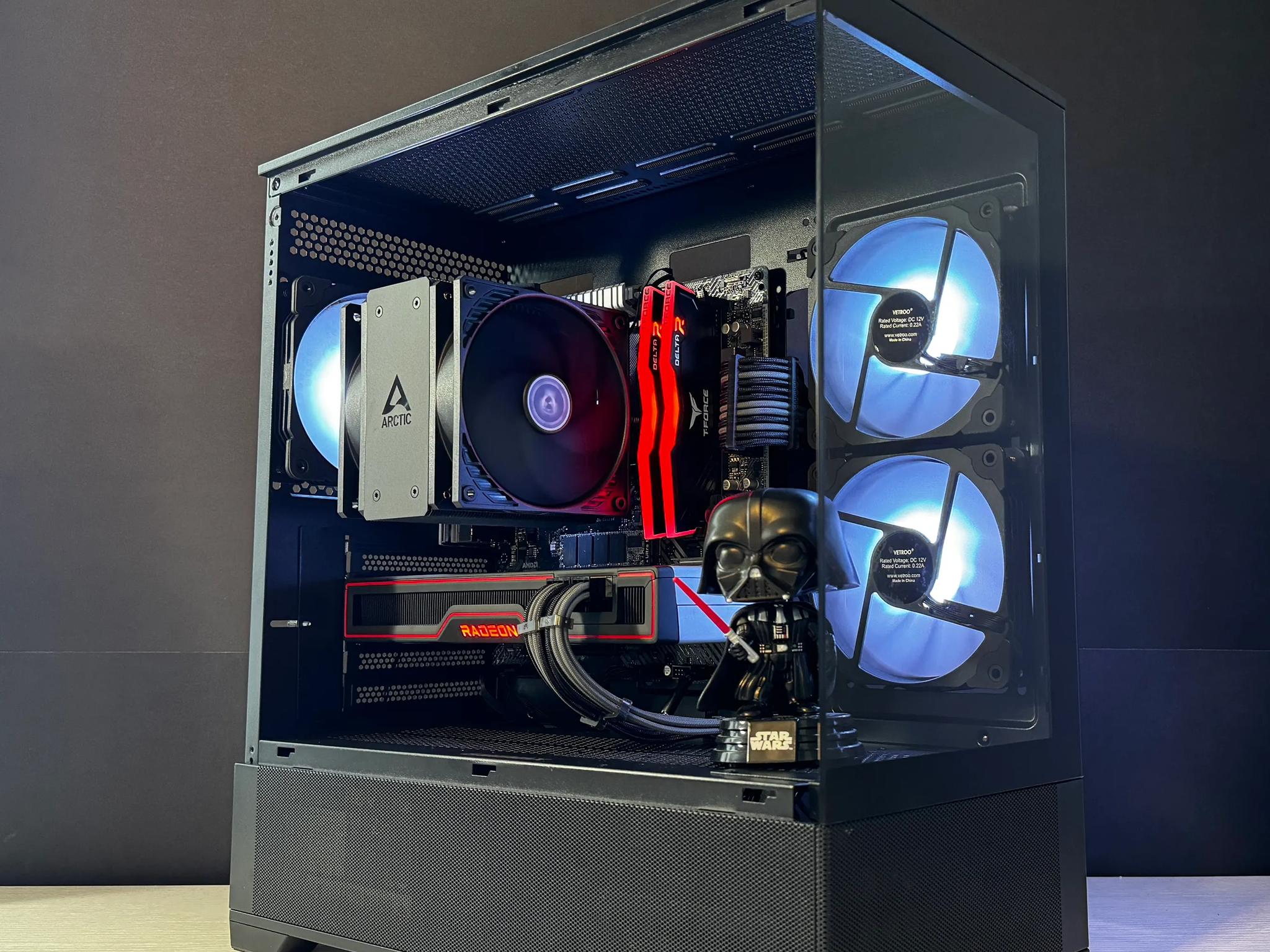 🔴VADER⚫️ Gaming PC | AMD Ryzen 5 5600 | 16GB DDR4 | 6700 XT | 1TB m.2 SSD | Win11 PRO | Wi-Fi