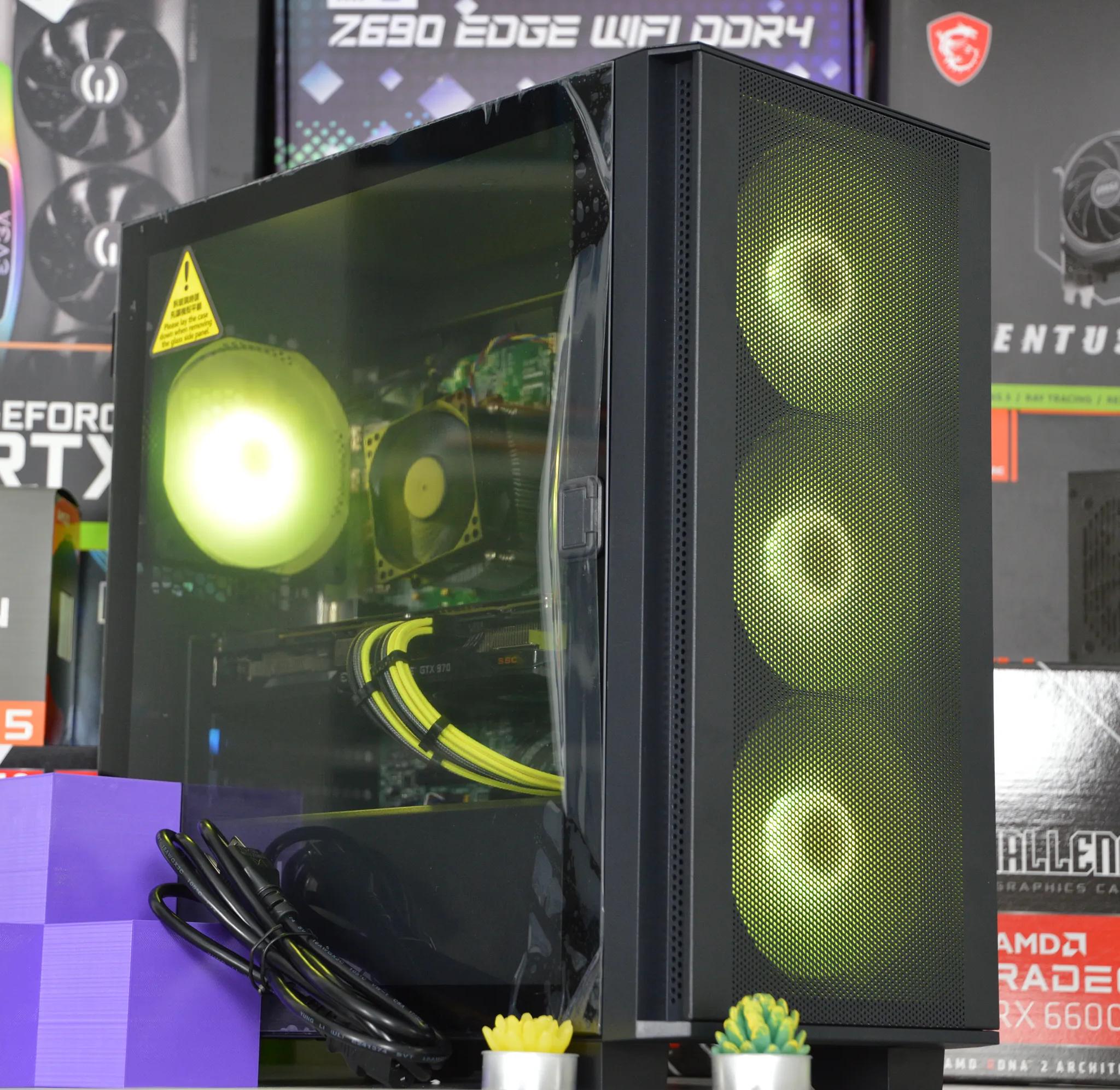 ⚫🟡| GTX 970 4GB | INTEL i7 4770 | 16GB DDR3 RAM | 256GB SATA SSD + 1TB HDD | Midnight Honey |