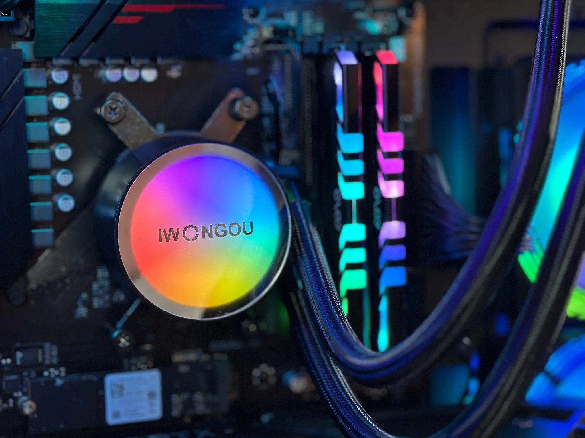 💜FAST LIQUID COOLED GAMING PC💜| RTX 3070 8GB, Ryzen 7 3700X, 32GB Ram, 1TB SSD, WIFI, Fortnite