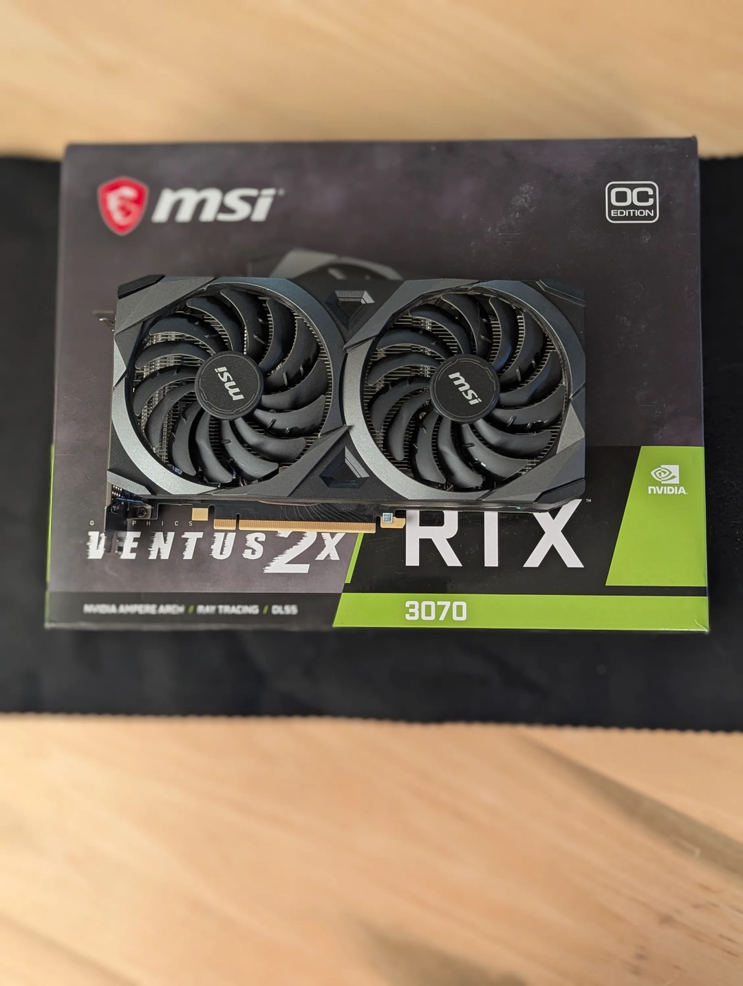 🌪️ MSI RTX 3070 Ventus 2X OC – Dual Fan 1440p Gaming Powerhouse
