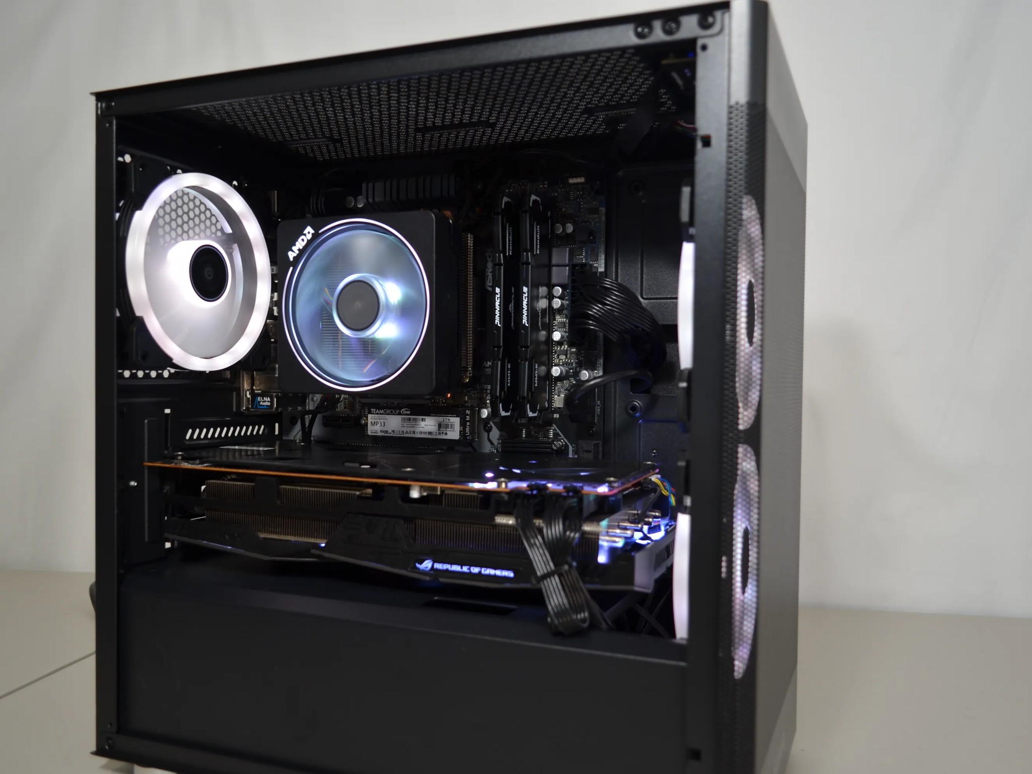 🌑Dark Knight - V2⚔️ | RX 5700 XT | Ryzen 5 3600 | 1tb Storage| 16gb Ram