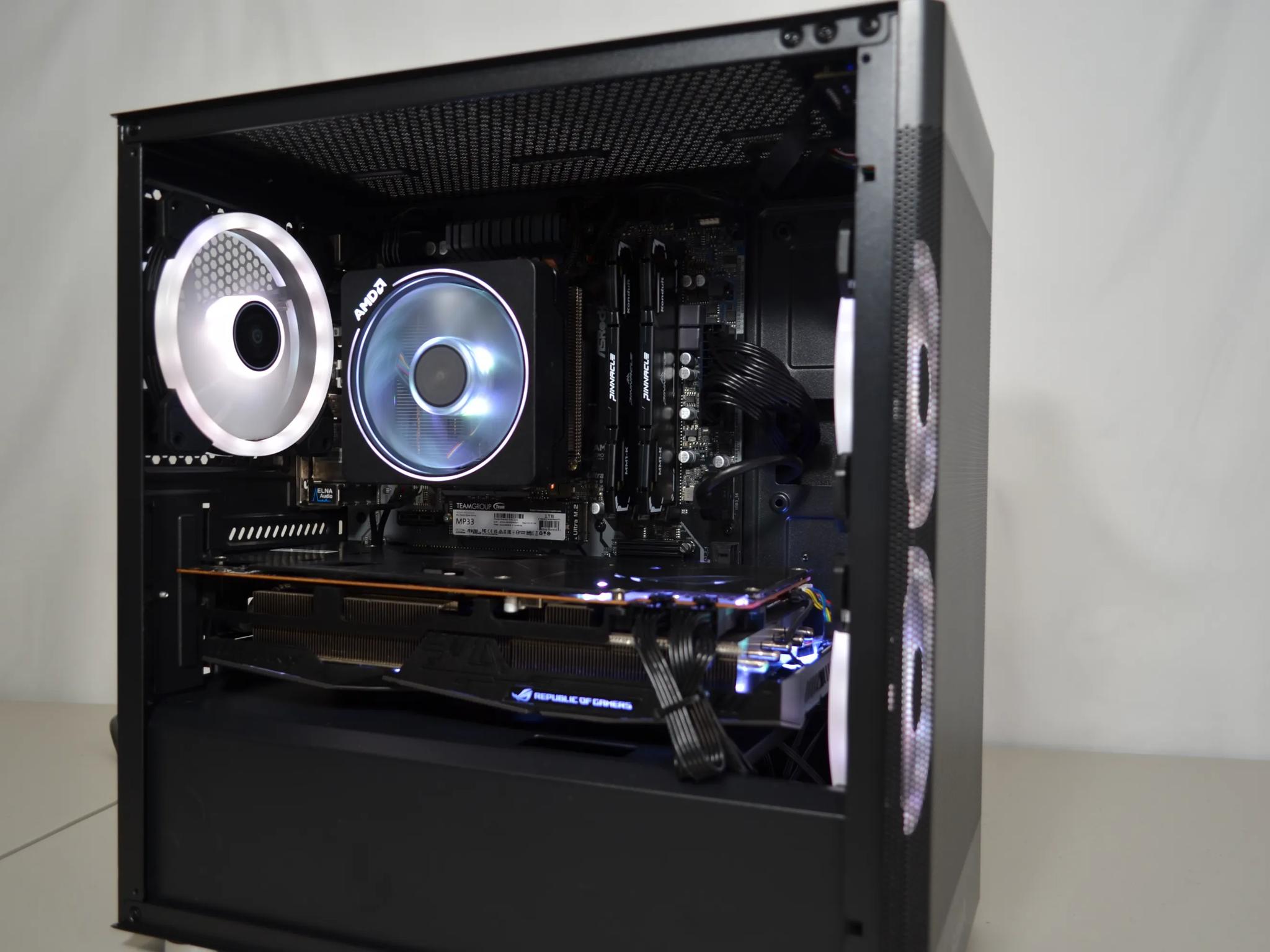 🌑Dark Knight - V2⚔️ | RX 5700 XT | Ryzen 5 3600 | 1tb Storage| 16gb Ram