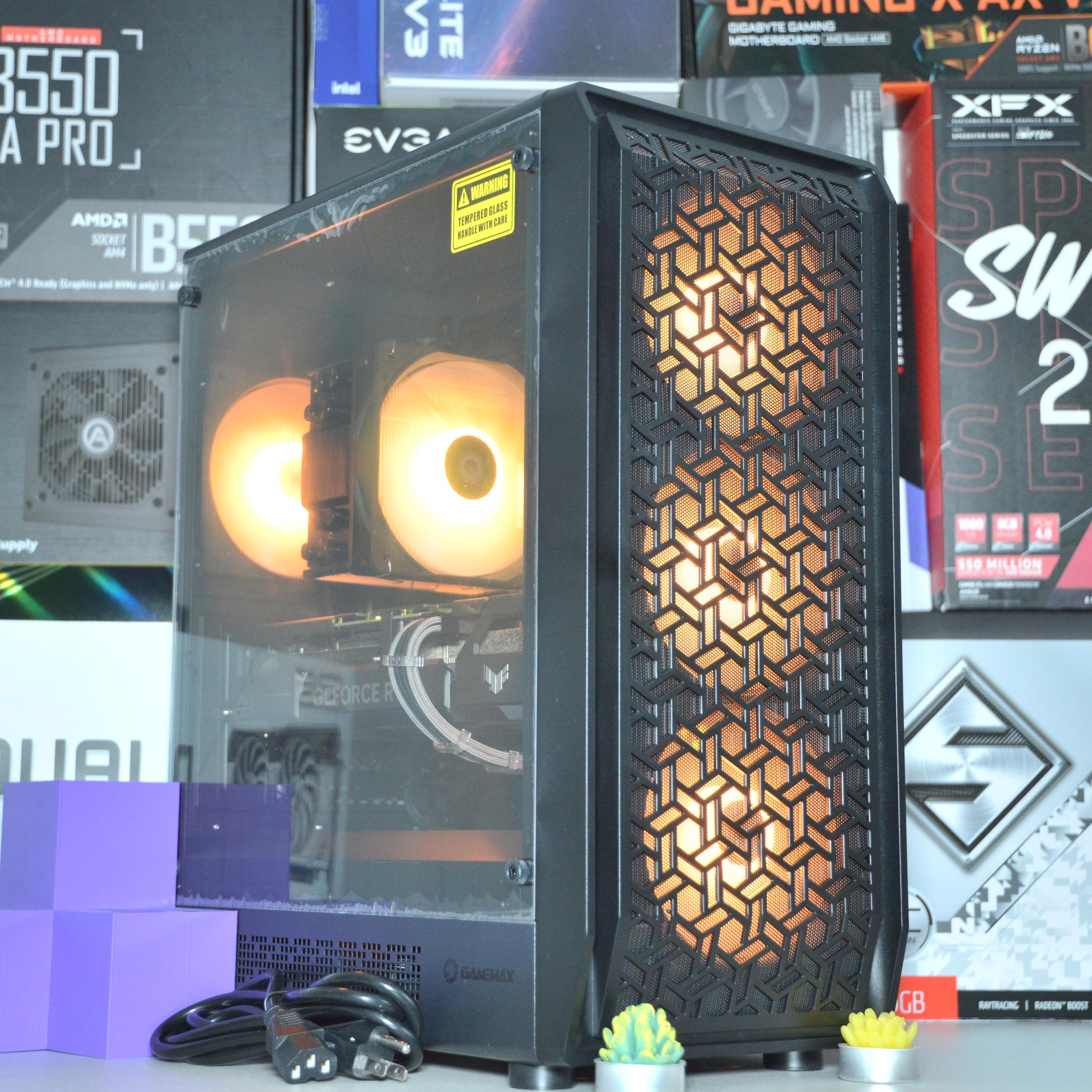 🌋🌋 | RTX 5060 8GB| RYZEN 7 3700X | 16 GB DDR4 RAM | 1TB NVME SSD | Volcanic Rock |