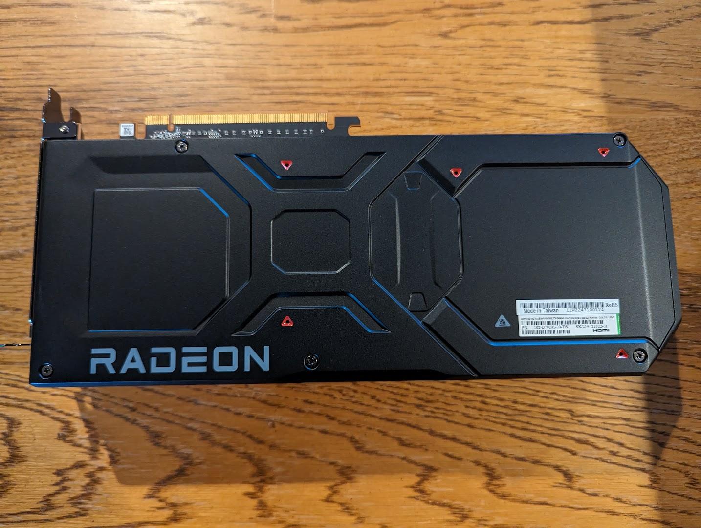 Sapphire Radeon RX 7900 XTX 24GB GDDR6 Graphics Card 21322-01-20G (Reference Design)