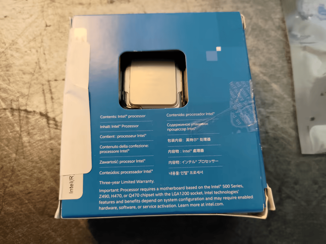 Intel Core i7-11700F