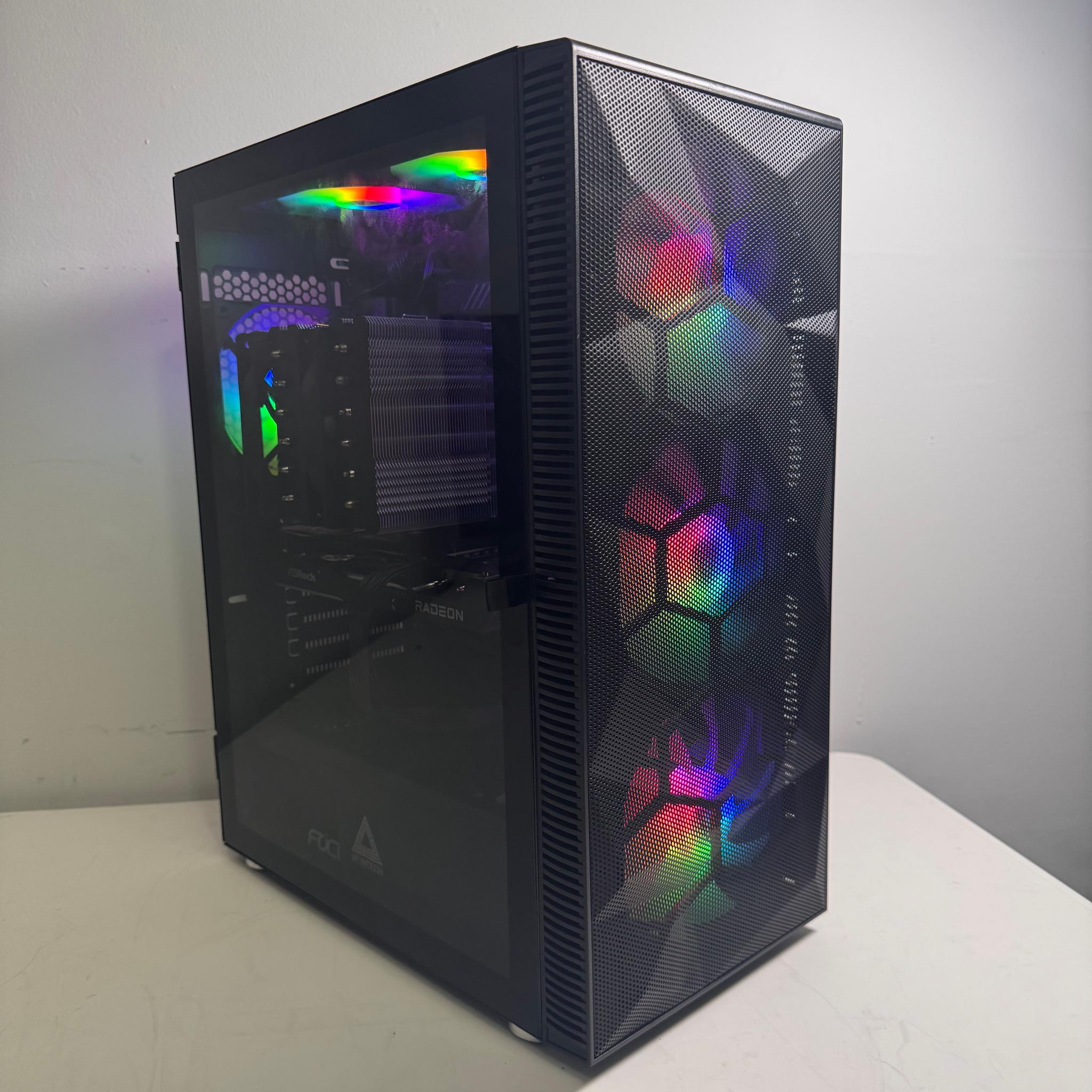 Custom Gaming PC / Radeon RX 9060 XT / 16GB 6000Mhz / Ryzen 5 7600X/