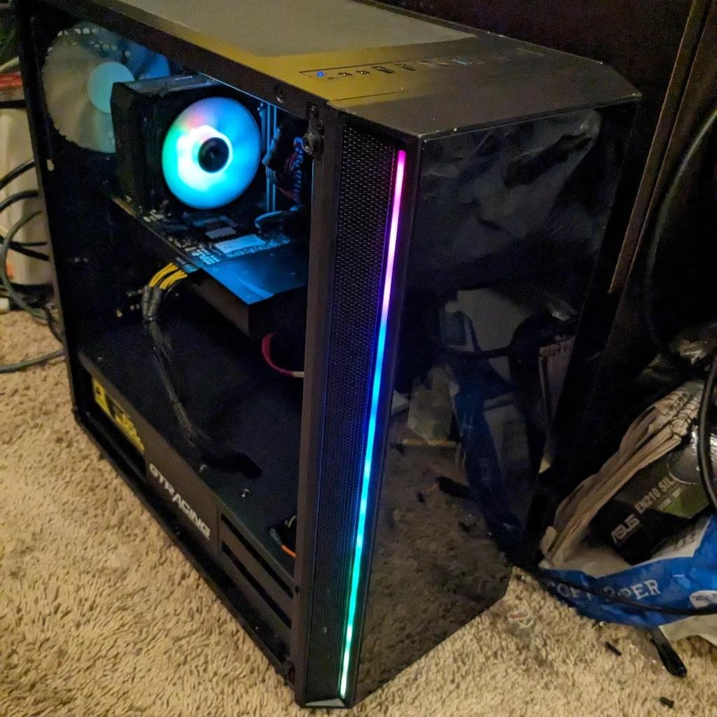 Gaming PC - RGB, Win11, WiFi, i5-6600, 16GB RAM, 480GB SSD, GTX 970 GREAT STARTER SYSTEM