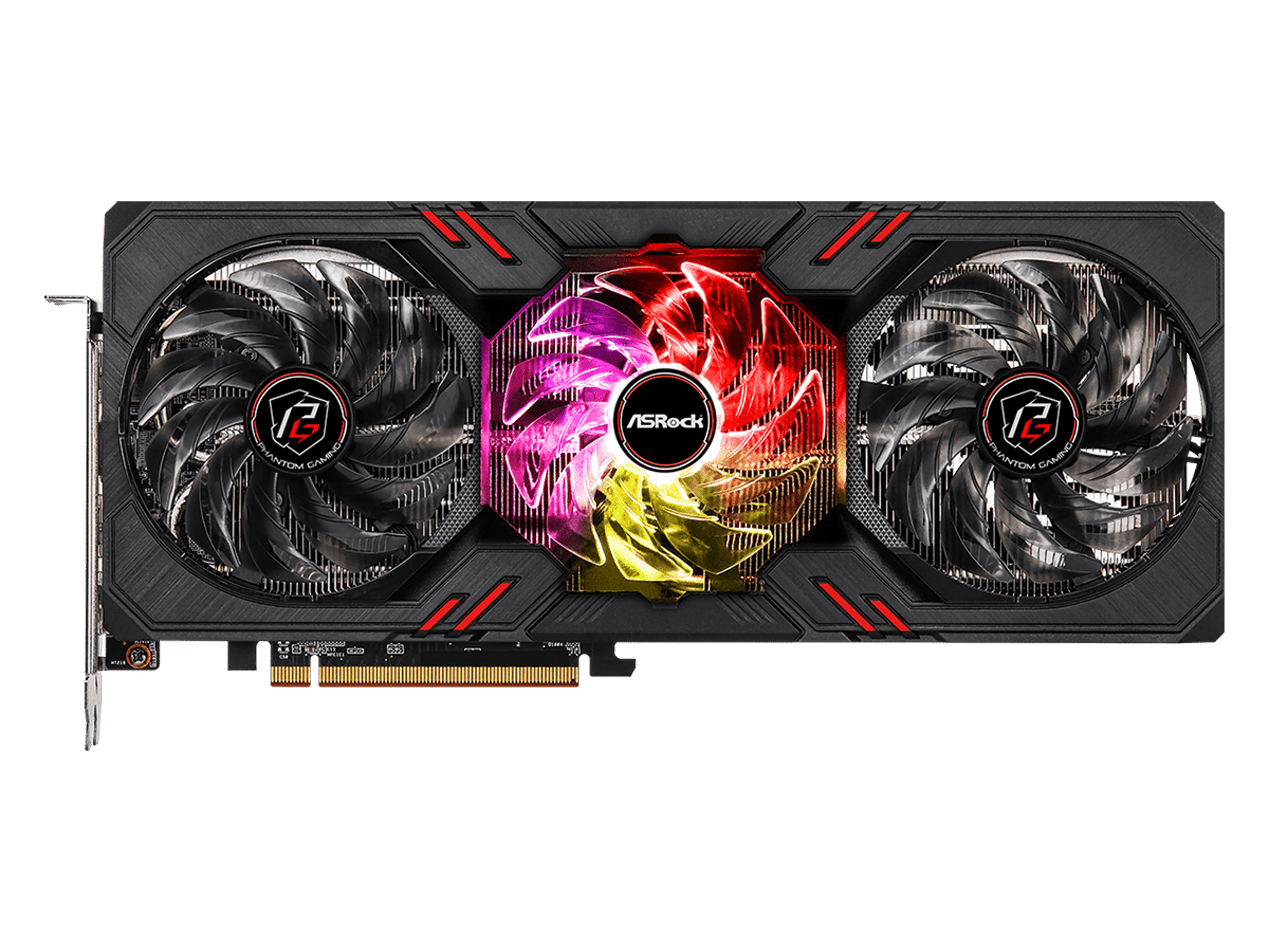 Asrock Radeon RX 6600XT Phantom Gaming OC edition tri fan
