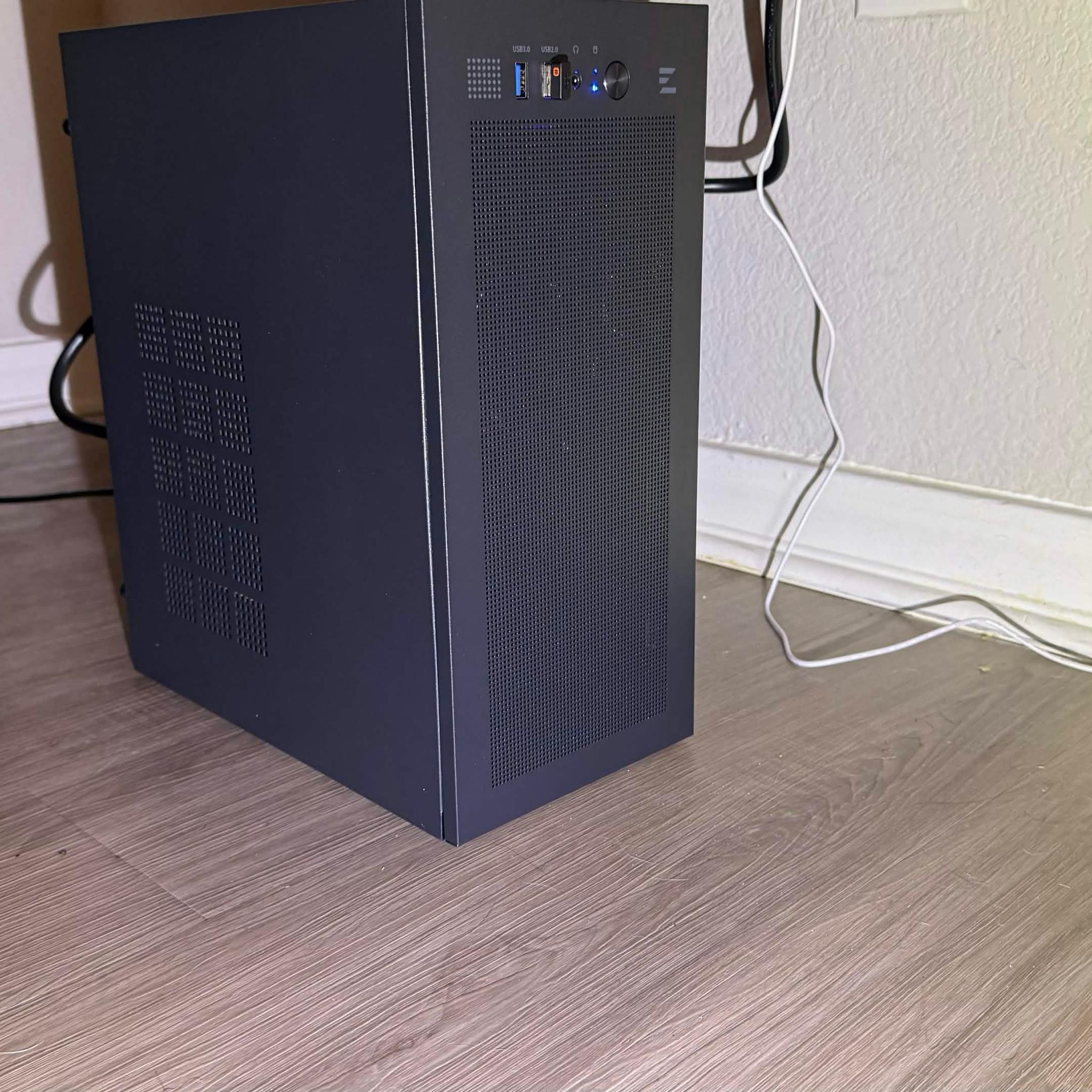 Mini Gaming PC | i5 12400F | 32GB DDR4 | RTX 3060 12GB | 512GB NVMe | Zalman CUBIX