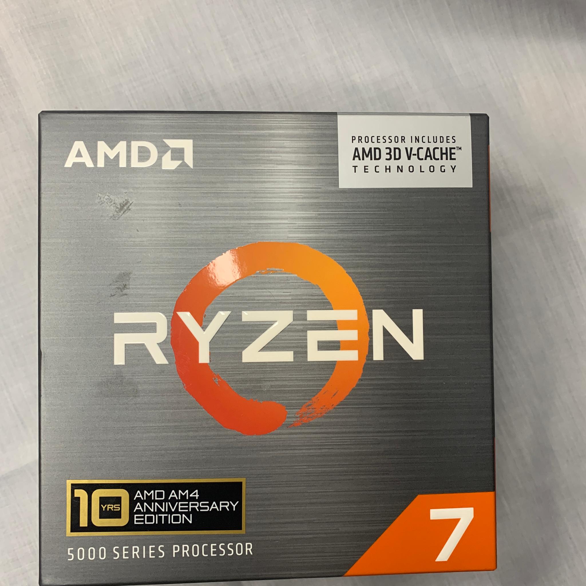 AMD Ryzen 7 5800X3D 10th Anniversary Edition CPU