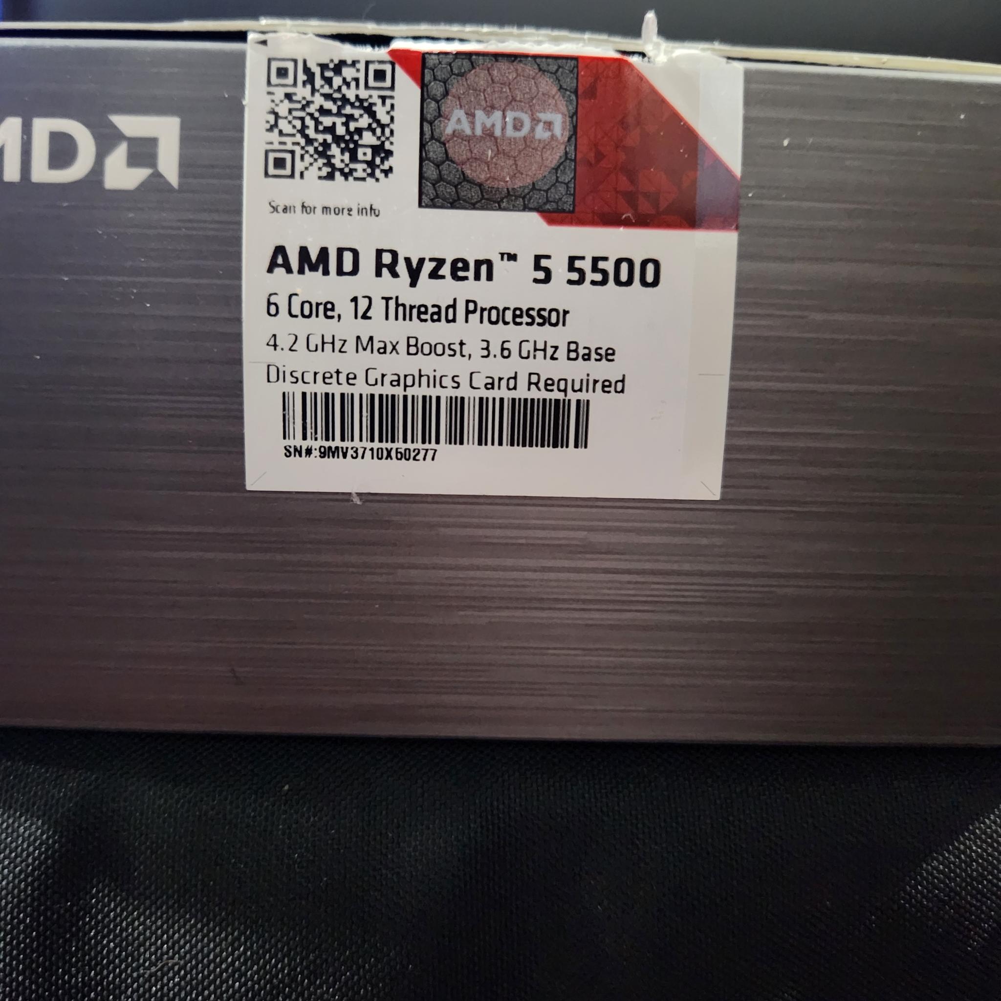 [BUNDLE] New Sealed ASRock B450M Starter Kit + Ryzen 5 5500 + RX 580 8GB | 1080p Gaming Core