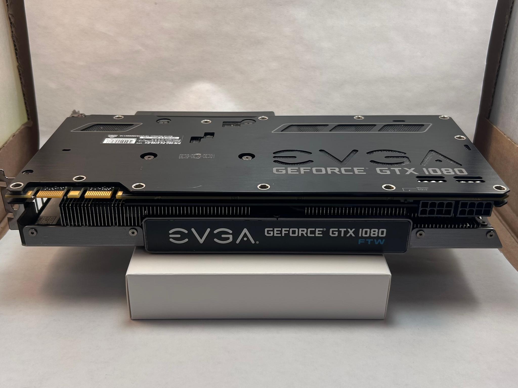 EVGA GTX 1080 FTW Graphics Card Great Condition - 08G-P4-6286-RX