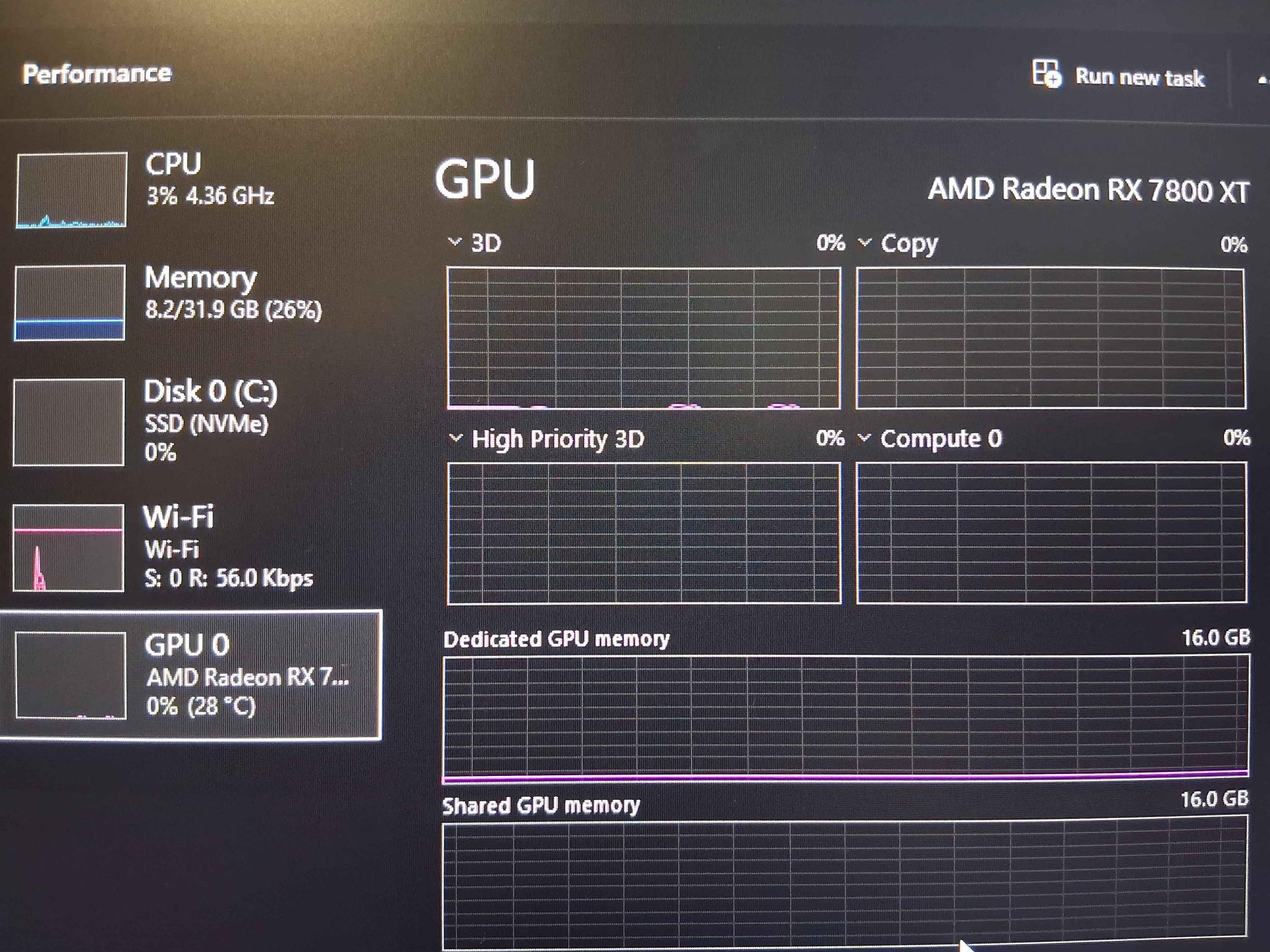 Gaming PC Ryzen 7 5700x 32GB DDR4 / 1TB SSD / SAPPHIRE RX 7800 XT 16GB / WINDOWS 11 / WIFI