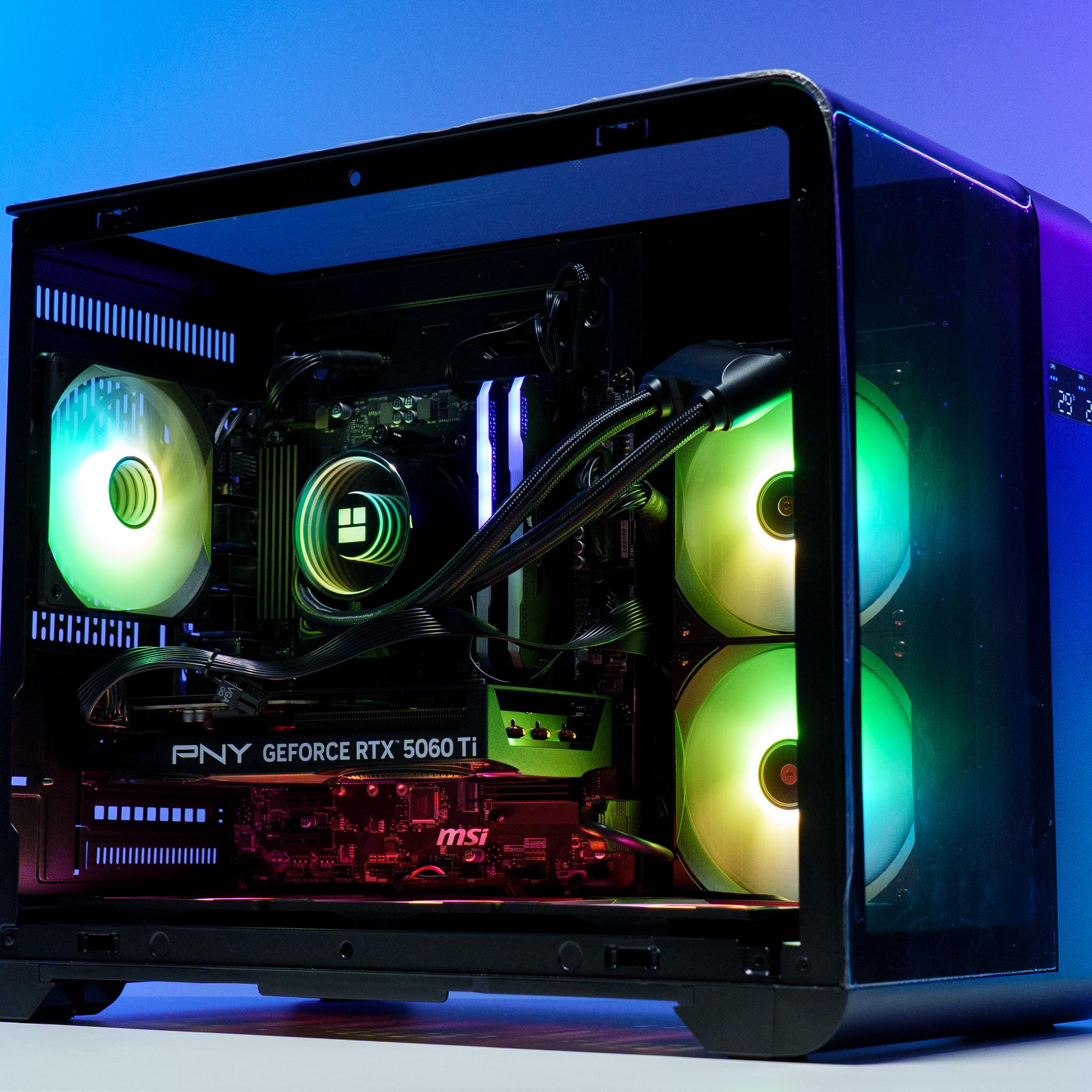 RTX 5060 Ti 16GB + Ryzen 7 5800x Gaming PC | 32GB DDR4 RAM | 1TB m.2
