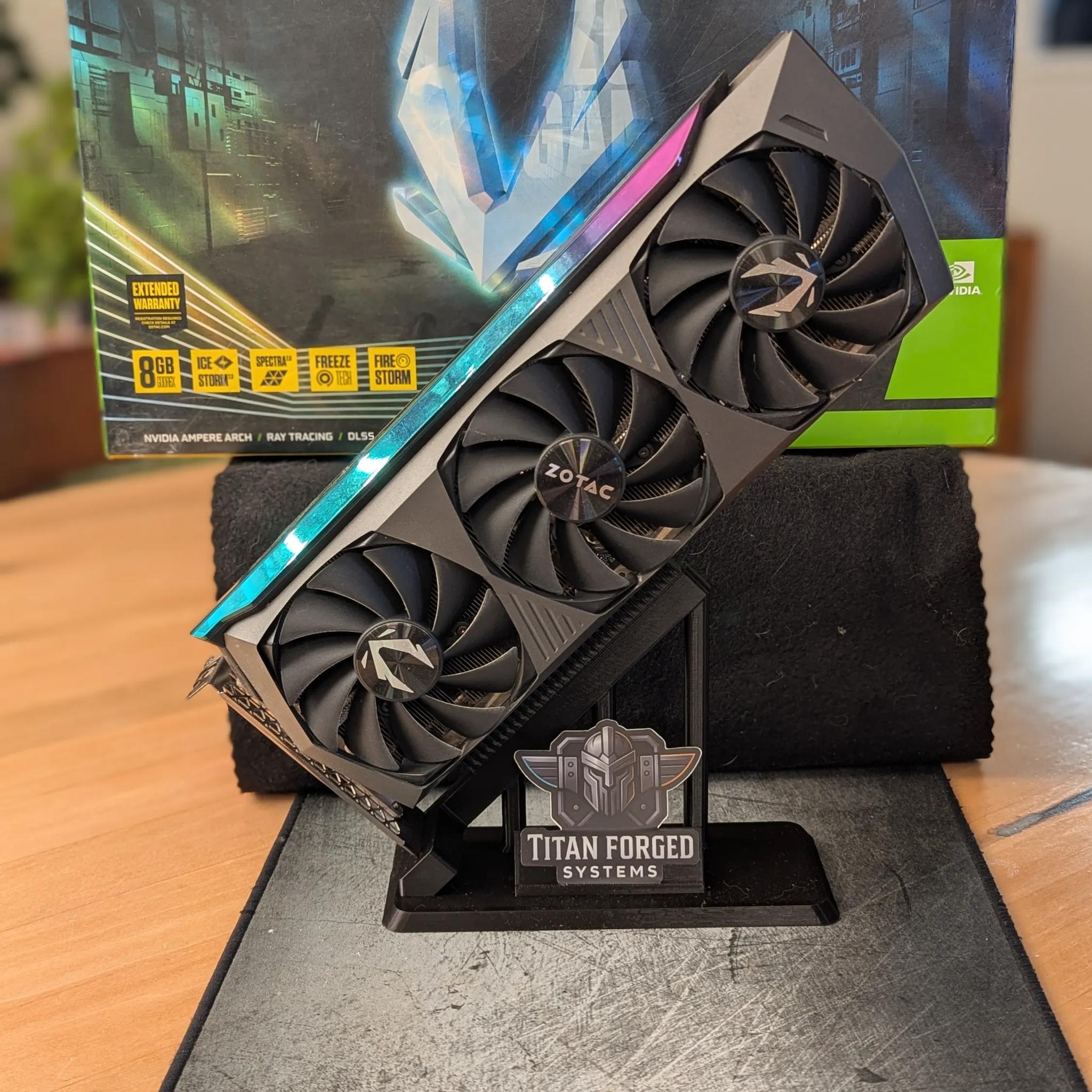 🌈 Zotac RTX 3070 Ti AMP HoloBlack – Stunning RGB Powerhouse 🎮
