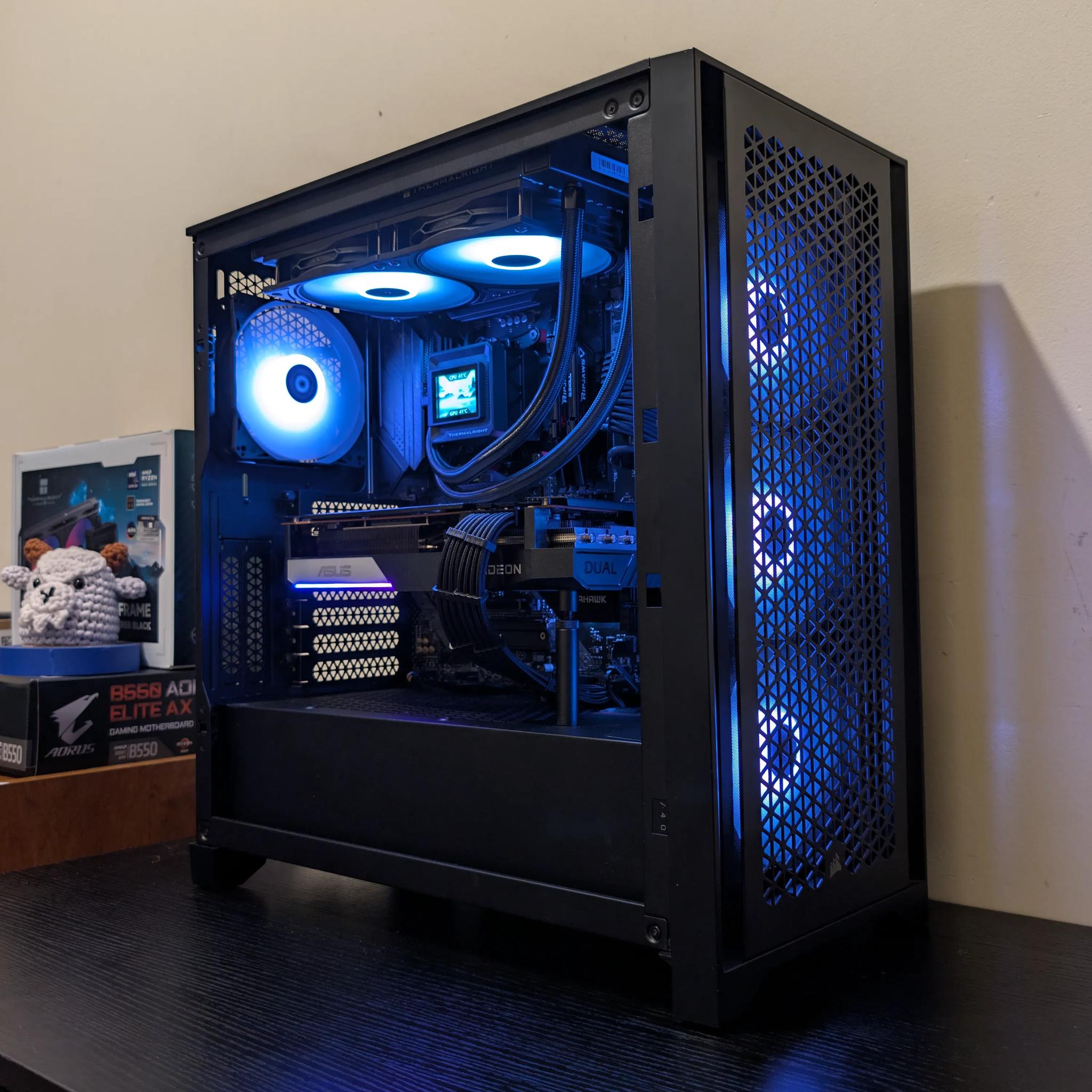 🐦‍⬛1440p Gaming Beast | RX 6750XT | Ryzen 7 5700X | 1TB SSD | 32GB RAM | WiFi 6 & Bluetooth🐦‍⬛