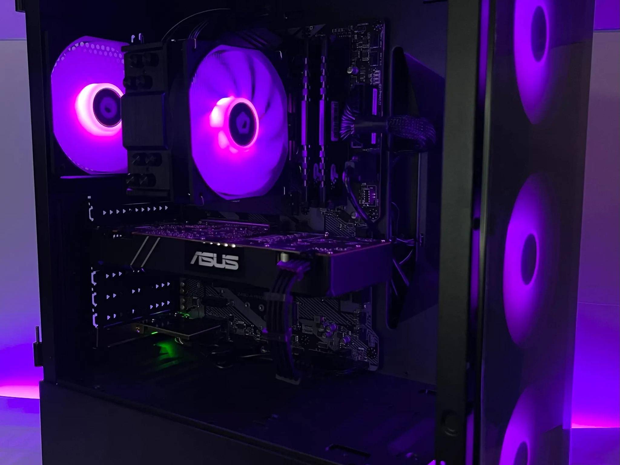 RGB Gaming PC  (i5-10400f, 16GB RAM, GTX 1080, 1TB NVME)