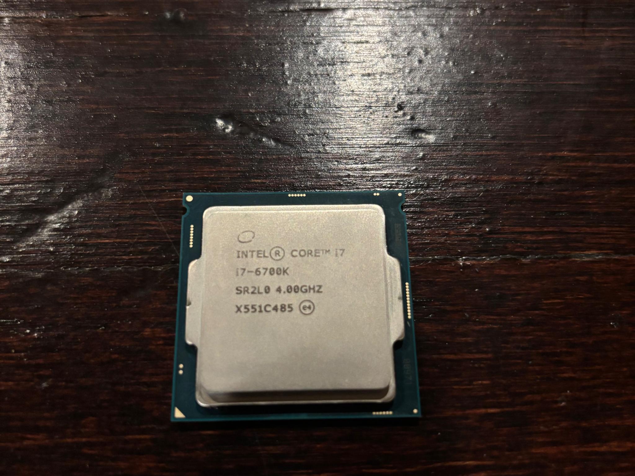 Intel Core i7-6700k. LGA1151 Quad- Core
