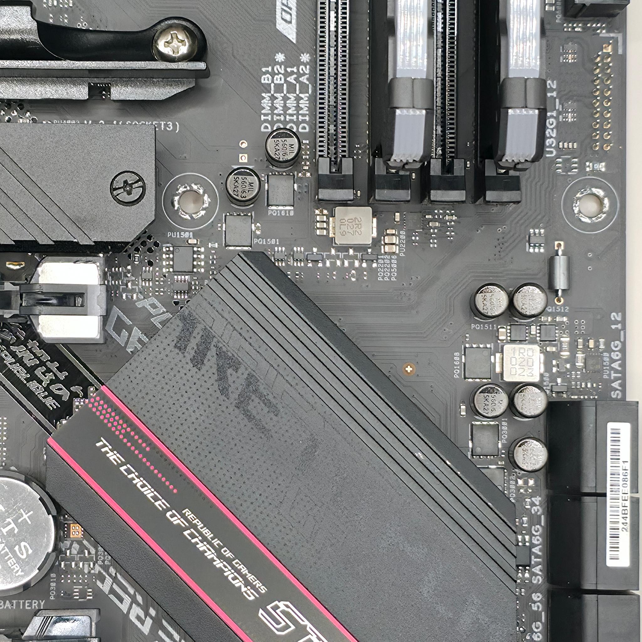 AMD Ryzen 9 5900x with Asus ROG Strix B550-F Gaming Mobo, 32 GB CORSAIR VENGEANCE RGB DDR4 3600MHz
