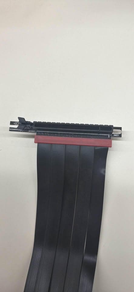 LINKUP PCIe 4.0 GPU Riser Cable for Vertical Graphics Card Mount