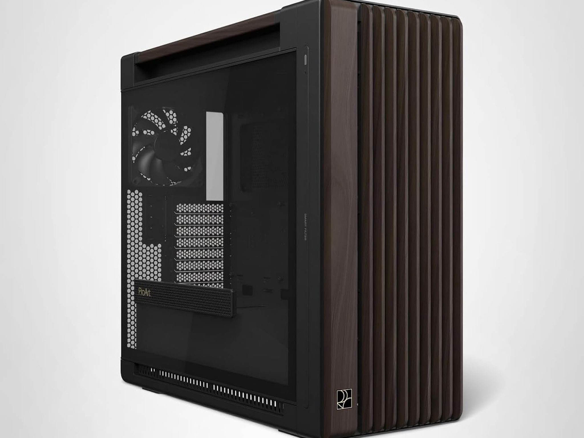 ASUS ProArt PA602 Wood Edition TG E-ATX Mid Tower Computer Case