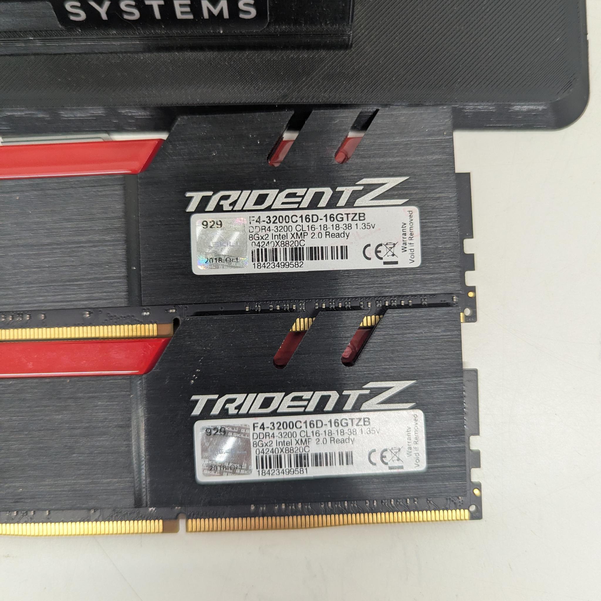 🧊 G.Skill Trident Z 16GB 3200MHz | 2x8GB DDR4 Kit