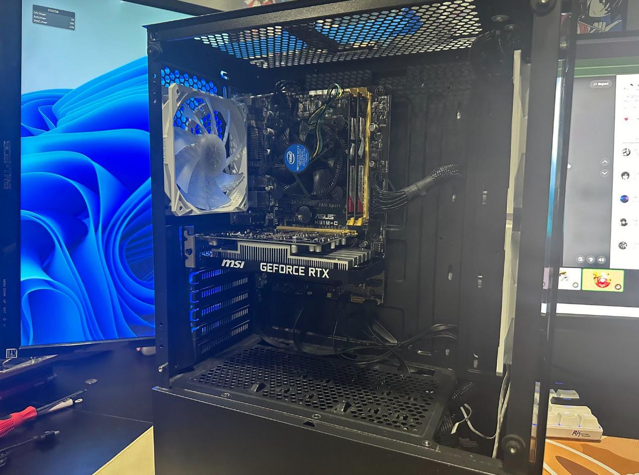 Gaming pc RTX 3050
